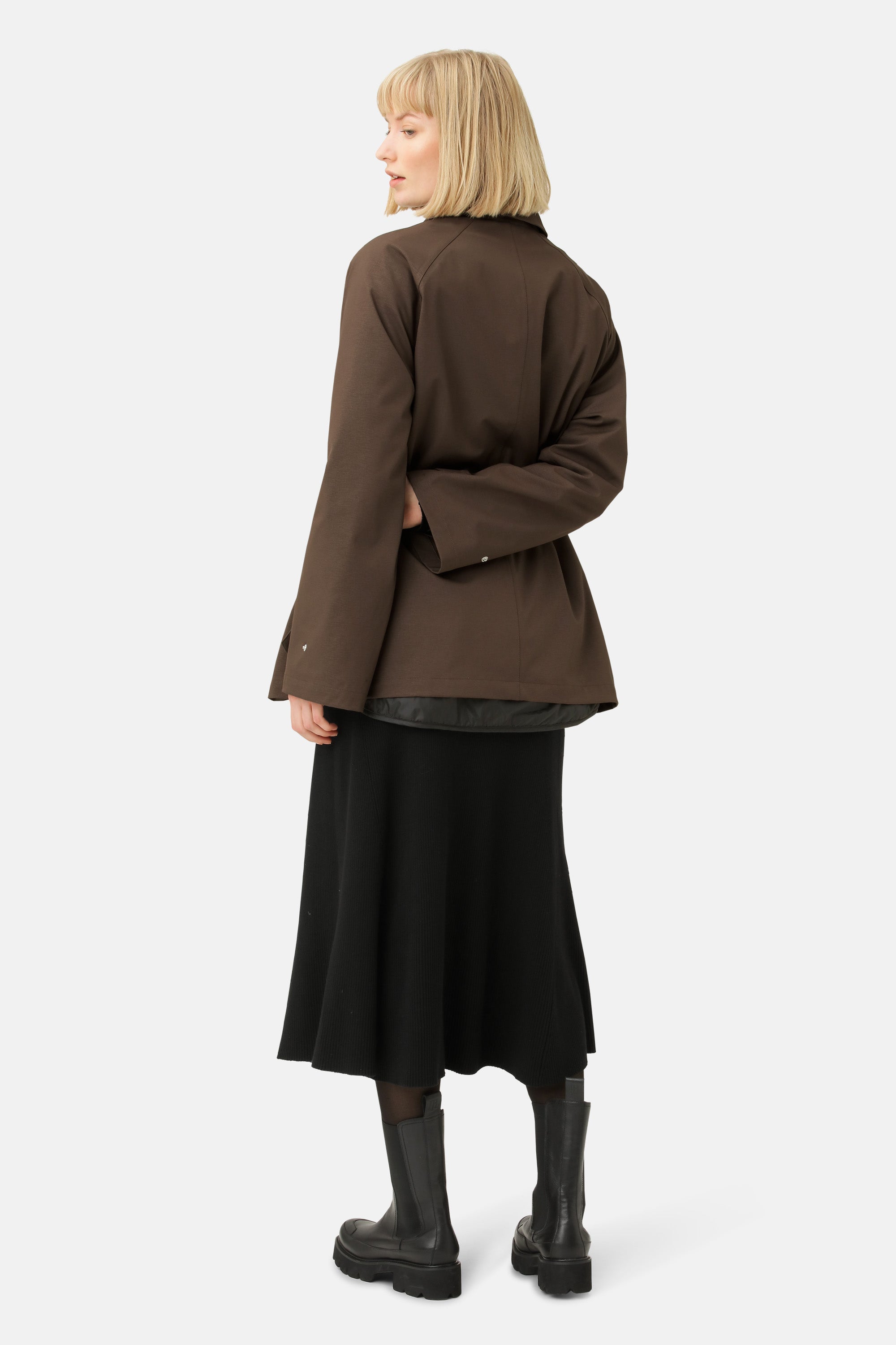 Ilse Jacobsen Hornbæk Rain Regenmantel Rain jacket 229 Chocolate Brown